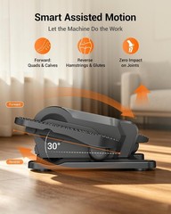 Compact Mini Elliptical Machine with Remote | 12 Adjustable Speeds for Home Use