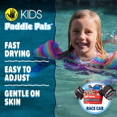 Paddle Pals Learn to Swim Life Vest for Toddlers 33 to 55 Pounds Race Car Design