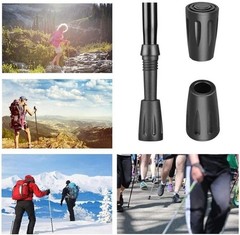 10x Trekking Pole Tips Protectors for Hiking Sticks & Nordic Walking Poles…