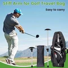 Greeily Golf Travel Bag Support Pole, 33&Prime;-60&Prime; Travel Golf Bag Support Rod Tel…