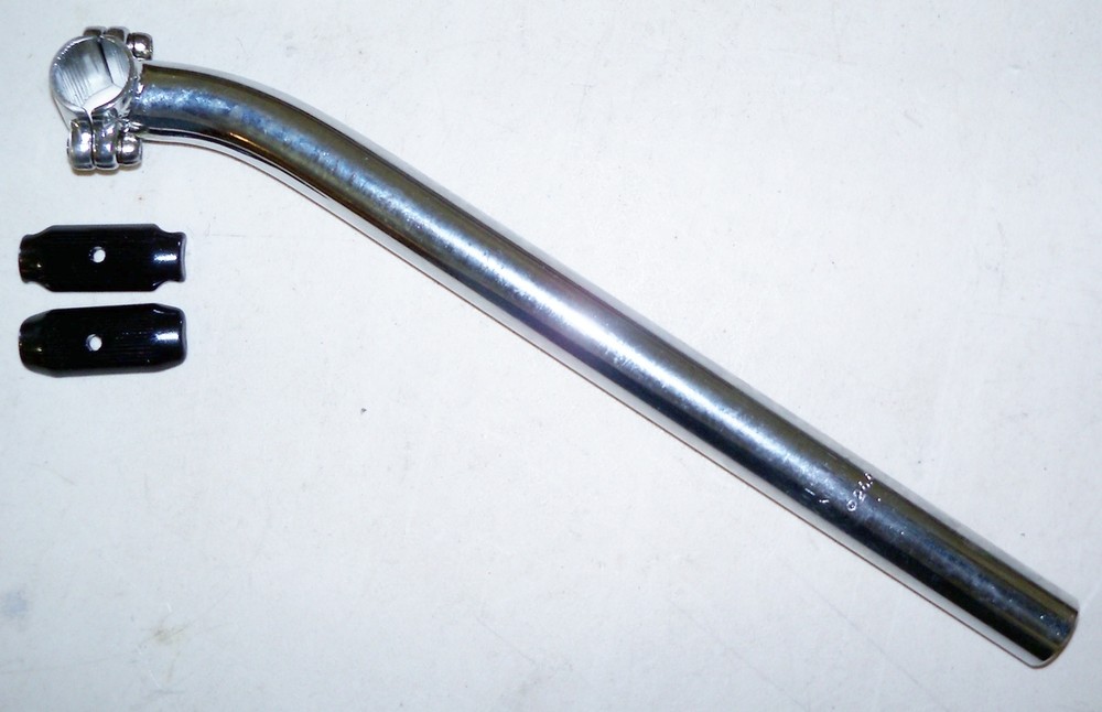 CHROME BMX BICYCLE SEAT POST BIKE PARTS 288