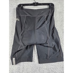 Bellwether Cycling Shorts XL Black Mens Padded Gel Chamois 5537 Activewear