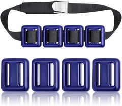 NEW 4 Pcs Scuba Dive Weights Belt Nylon Coated Quick Release Buckle Spearfishing