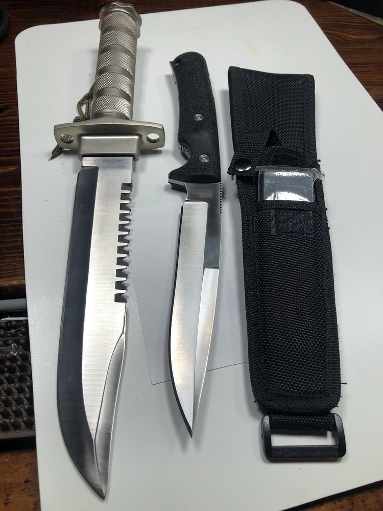 SURVIVAL KNIVES MYERCO BY BLACKIE COLLINS AND UNKNOWN
