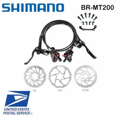 Shimano BL BR MT200 Hydraulic Disc Brake Set MTB Bicycle Brake Front HS1 G3 RT56