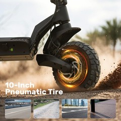 Electric Scooter 2000W Dual Drive Up to 38MPH 80KM Range 10 » Off Road E-Scooter