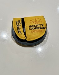 Scotty Cameron Yellow Mallet Putter Cover Right Hand