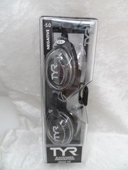 TYR Blackhawk Racing Swim Goggles Adult Negative -5.0 Diopter NEW