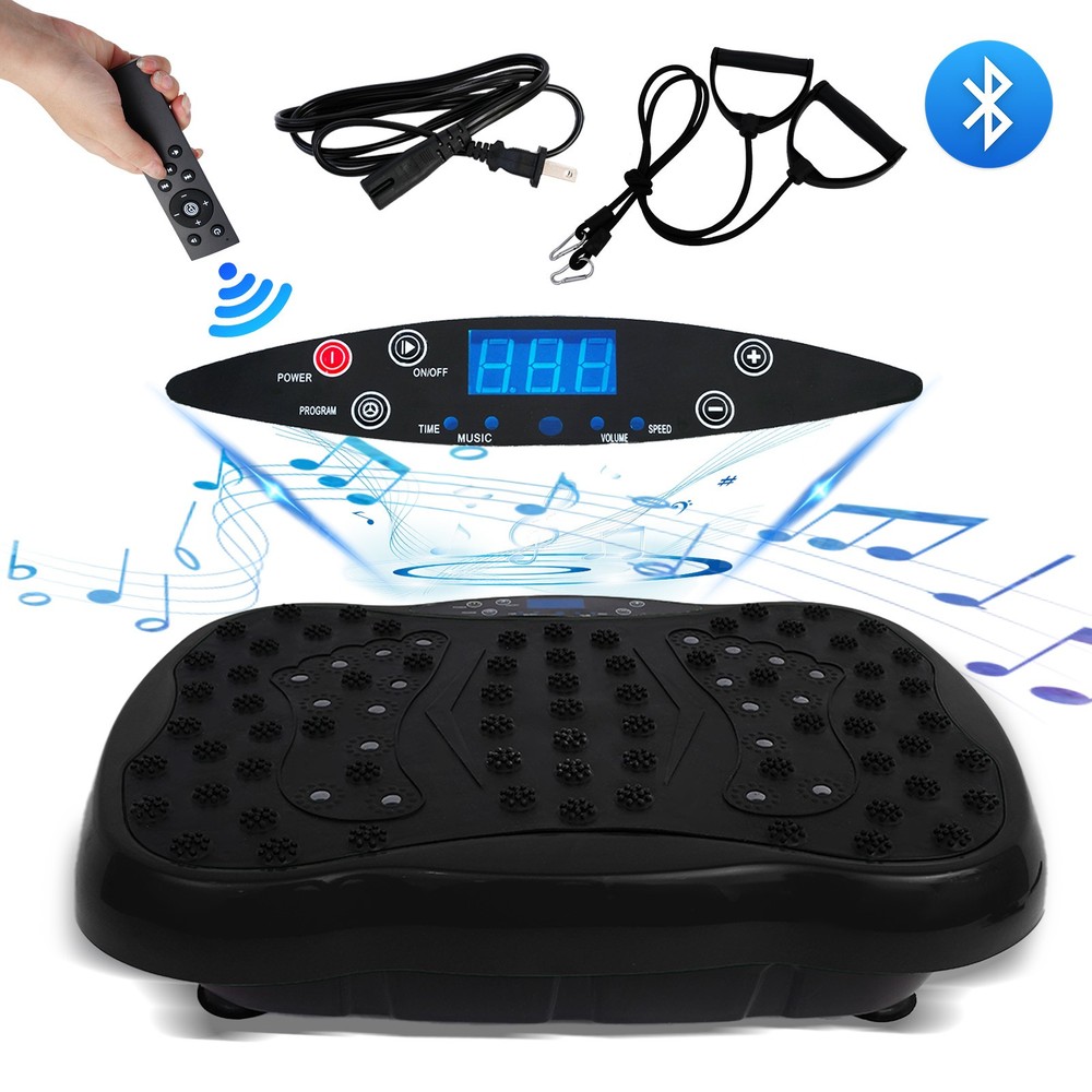 Vibration Plate Exercise Whole Body Exercise Fitness Massager Machine Slim 330lb
