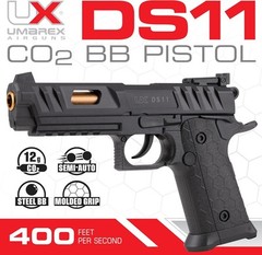 Umarex DS11 .177 Cal Air Gun 1911 CO2 BB Gun w/ BBs & CO2 Bundle (2252128)