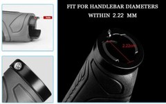 ROCKBROS Bike Grips Bicycle Double Lock-on Ergonomic Non-Slip Handlebar Grips