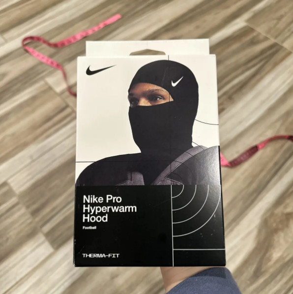 Nike Pro Therma-Fit Hyperwarm Hood Ski Mask Black
