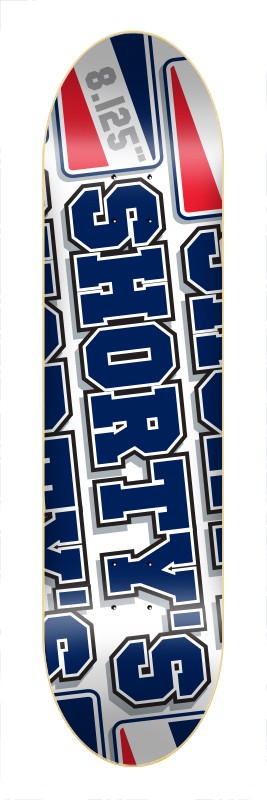 Shorty&rsquo;s Team Icon 8.125 Skateboard Deck