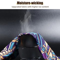 Cooling Arm Sleeves & Neck Gaiter Set – Breathable UPF 50+ Protection Face Mask