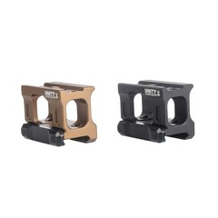 Micro Red Dot Riser Mount T2 Style 20mm Rail Aluminum Low Profile