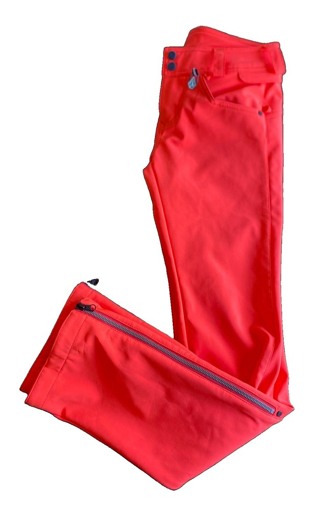 Volcom Battle Stretch Snowboard Pants Bright Pink Women’s XS