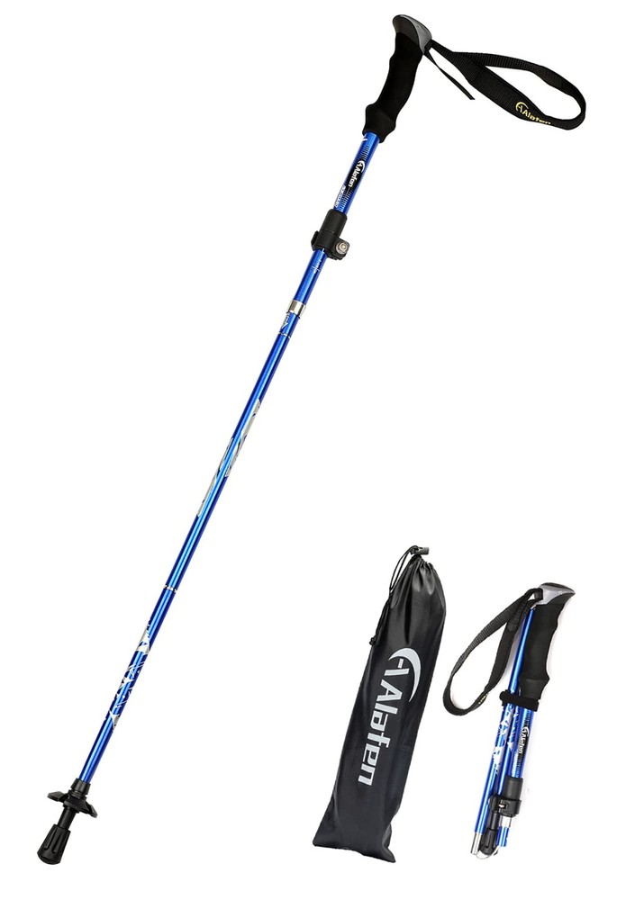 Ultralight Collapsible Trekking Pole Adjustable Hiking Walking Stick