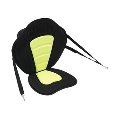 Ergonomic Paddle Board Seat W/Backrest Adjustable Straps For Kayak Canoe Fishing