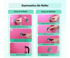 Inflatable Gymnastics Barrel Roller – Air Barrel Gymnastics Equipment