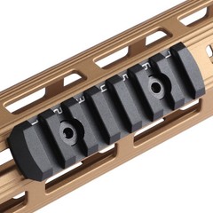for M-Lok Ultra Thin Picatinny Rail Section Aluminum 3/7/9/13 Slot
