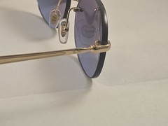 RAY BAN RB3767 001 4C Arista Gold Blue Gradient Unisex 54 mm Sunglasses