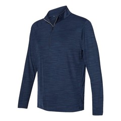 Adidas Golf Men’s Lightweight Melange 1/4-Zip Pullover Top Jacket Shirt, New