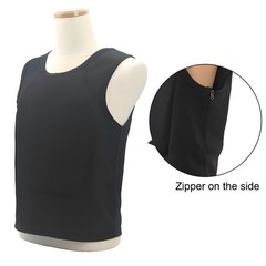Body Armor Bulletproof Vest NIJ 3A Stab-Proof Concealed Undershirt for Security