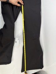 ASOS 4505 Womens Ski Bib Pants Black Size 14 Flare Snow Overalls Ski Suit