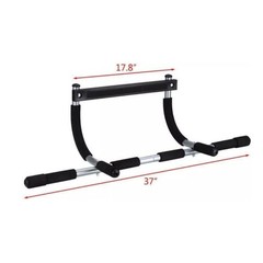Portable Doorway Pull Up Bar Heavy Duty Multi-Grip Chin Up Bar Home Gym Fitness