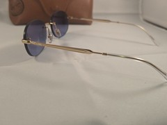 RAY BAN RB3767 001 4C Arista Gold Blue Gradient Unisex 54 mm Sunglasses