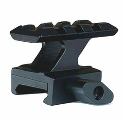 3 Slot / 5 Slot Slanted 1&Prime; Riser Scope Mount for 20mm Base Picatinny Weaver Rail