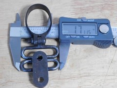 Unknown Rifle Barrel Band Stacking Swivel & Matching Swivel, Winchester?, 4/48