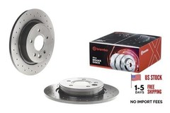 08.9975.1X Xtra UV Coated solid drilled Rear Brake Rotor FORD/VOLVO/VOLVO