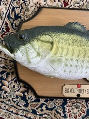 VTG Big Mouth Billy Bass Gemmy 1999 Take me To The River Don’t Worry Be Happy