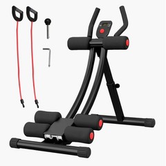 Ab Abdominal Exercise Machine Cruncher Trainer Body Shaper Gym Equipment Trainer
