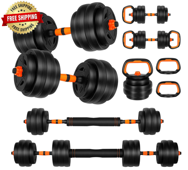 Juego De Pesas Hierro Mancuernas Para Ejercicios En Casa Para Hombre 20 Lbs Set