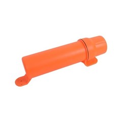 Motorcycle Waterproof Tool Tube, Universal Storage Manual Medium Orange