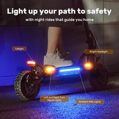 Electric Scooter 2000W Dual Drive Up to 38MPH 80KM Range 10 » Off Road E-Scooter