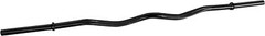 Barra De Curl E-z Solida Estandar De 47 Pulgadas, Cromada (Rb-47), 46.53 Pul…