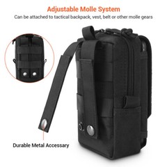 Universal Tactical Military Molle Cell Phone Holster Pouch Waist Pack Belt Bag