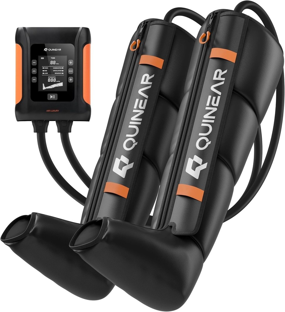Open Box QUINEAR Air Compression Therapy Leg Recovery System, QN-090, Medium