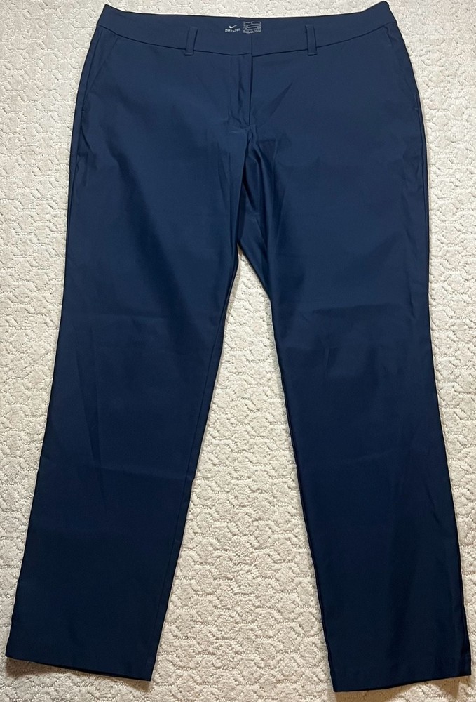 Nike Dri-FIT Women&rsquo;s Modern Rise Golf Pants Navy Blue Size 14