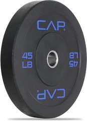 45lbs Rubber Olympic Bumper Plate for Enhanced Weight Training Efficiency
