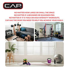 CAP Barbell 10-in-1, 55lb ADJUSTABELL® Dumbbell, (10 15 20 25 30 35 40 45 50 55