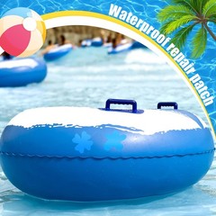 49×34 Inch Vinyl Pool Liner Repair Patch Kit Self Adhesive Inflatable Fix Blu