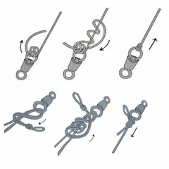 100Pcs Rolling Barrel Swivel 42-330lb Fishing Swivels Solid Ring #1-#8,1/0-6/0