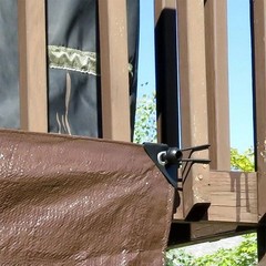 6&Prime; Ball Bungee Bungie Cord 25-100Pack Black Heavy Duty Canopy Tarp Tie Downs