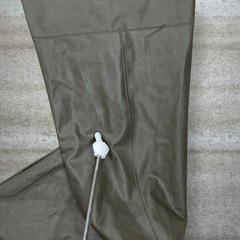 Vintage 90s Military Waders Mens XL Green 100% Polyvinyl Chloride Waterproof