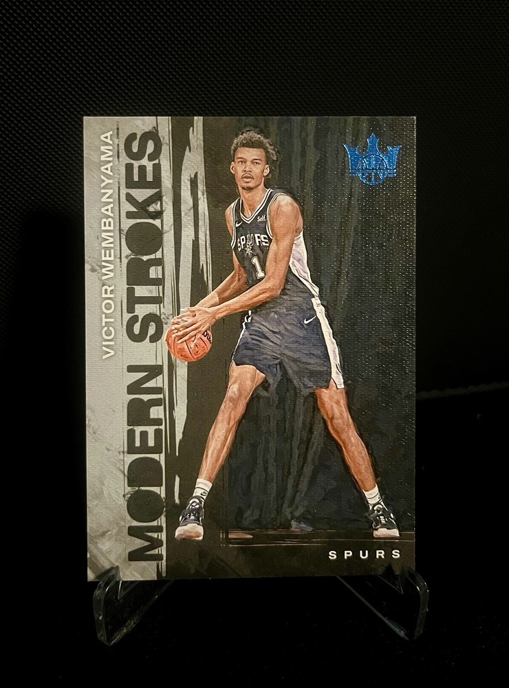 23-24 Panini Court Kings Victor Wembanyama RC Modern Strokes Amethyst Rookie /99