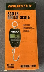 Muddy Outdoors 330lb Digital Scale-NEW IN BOX – NEVER OPENED. PRICED TO SELL!!